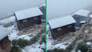 The first real snow in Lesotho turns Afriski Mountain Resort into a winter wonderland