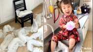 2.7 million people watch hilarious video of baby washing disposable diapers—mothers everywhere can relate