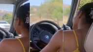 “She's the baddest”: Mzansi wowed by video of woman driving BMW Gusheshe