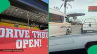 "What are our rights?": Taxi driver annoys women after overtaking at drive-thru