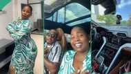 Lady blown away as Lamborghini Urus worth over R3,3m arrives to pick her after she booked an Uber