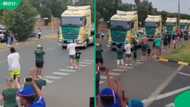 "We don't listen": SA reacts to truckers staging ‘drive over’ after FNB Stadium flyover cancellation