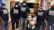 Fathers form "dads on duty" group to help stop violence at their children's high school