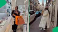 "This is rich, rich": SA woman flexes her Paris designer shopping spree, SA wowed