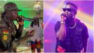 Talented soldier moves crowd with powerful performance like Sarkodie in video, many excited