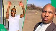 "You are doing very well": Gent builds his mum a mansion, amazes Mzansi