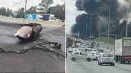 Driver transporting fuel tank responsible for William Nico Drive explosion tight-lipped on details of blast