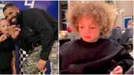 Fans gush over adorable video of Drake's son Adonis as he teaches rapper how to speak French