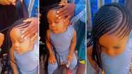 Video of little girl crying while getting her hair braided causes social media outcry: "This is punishment"