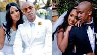 Mafikizolo’s Theo Kgosinkwe & wife Vourne finally have their dream wedding ceremony after postponing in 2020