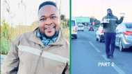 Man sells scones in Randburg and creates jobs for the unemployed, TikTok video of him grinding goes viral