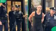 “They made history”: Empire State Building couple pictured in handcuffs after wild proposal