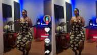 Video of curvy TikTok queen shaking what her mama gave her has Mzansi going nuts