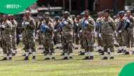 South Africa's military strength ranked 40th in the world and 4th in Africa
