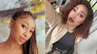 Enhle Mbali's electricity gets cut off and Mzansi suspects foul play