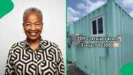 "The price makes sense": R23K container home's interior impresses Mzansi
