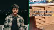 Pretoria carpenter makes R1200 profit from transforming old piece of furniture, TikTok video satisfies South Africans