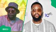 DJ Maphorisa gives Cassper Nyovest his flowers ahead of Scorpion Kings’ FNB Stadium show