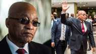 Jacob Zuma: Videos show Zuma's convoy leaves Nkandla at highspeed minutes before arrest deadline