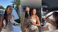Mzansi schoolgirl's matric dance outfit and BMW are TikTok hit after heated debated American vs SA prom