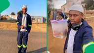 "Keep pushing, mfanakithi": Young man documents second day of journey to rebuild his life, SA moved