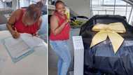 Hard-working young woman celebrates new car, shares snaps online after big win