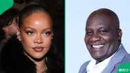 Rihanna's former teacher goes viral in Mzansi for resemblance to 'Skeem Saam' star John Maputla