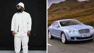 Cassper brings the heat in a viral post featuring lux McLaren supercar