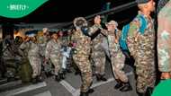 257 SANDF members return from DRC deployment, South Africans happy