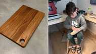 Meet 12-year-old boy who creates beautiful household items from woods, he sells them to raise money