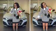 Woman celebrates first Audi purchase captured in TikTok video, grooves to 'Myztro Ah Ah'