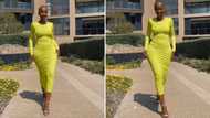 Former Miss SA Shudufhadzo Musida stuns Instagram followers in beautiful dress