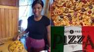 SA congratulates lady who started pizza business using R350 grant: "We love it"