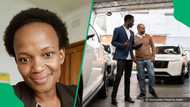 SA woman flexes car salesman's payslip, Mzansi reacts: "The money is good"