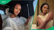 Ayanda Thabethe jokes about being at her sister’s home amid split rumours, flaunts baby bump