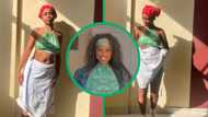 Woman makes TikTok video before dumping boyfriend, Mzansi amused as she films "get ready with me" routine for a breakup