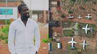 Ibrahim Mahama: Meet artist from tamale who sold one of his works for R14m & has 6 aircraft