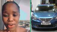 University of Pretoria student shows off Suzuki Baleno, SA proud