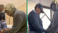 Johannesburg man wakes up at 5 am to prepare mom for work, makes South Africans emotional