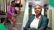 Lebo Keswa hits the gym to deal with her umgowo after dramatic break up: "It’s the best way"