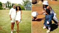 Itumeleng Khune and wifey Sphelele throw dreamlike Candyland themed party for Amo's 2nd birthday