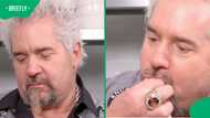 Guy Fieri tries pap, wors and chakalaka at SA-owned restaurant, Mzansi loves his verdict