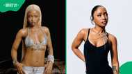 Uncle Waffles' swim suit photoshoot divides Mzansi with bold reactions