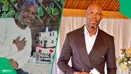 Former 'Skeem Saam' actor Julius Kgole escorts his daughter to her matric dance