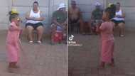 Little girl goes viral over lit performance at family get-together after showing off unbelievable moves, Mzansi can't deal, "That umlando is murder"