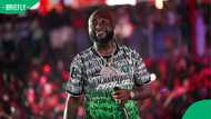 Nigerian star Davido stops London show to defend staff from disrespectful fan