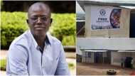 Journalist sets up free school outside his house, commended for selfless service to humanity