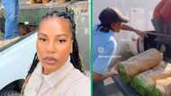 Mpumalanga woman farmer's TikTok video of hydroponics crop goes viral, Mzansi cheers career choice