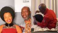 Loving husband says he has combed his wife's afro for 23 years