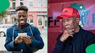 Julius Malema gives advice to Nobuhle Nkabane, SA agrees as EFF leader tells her to stop chewing gum